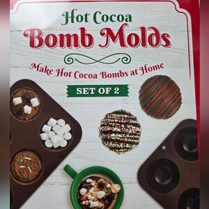 Hot Cocoa Bomb Molds Set of 2 New